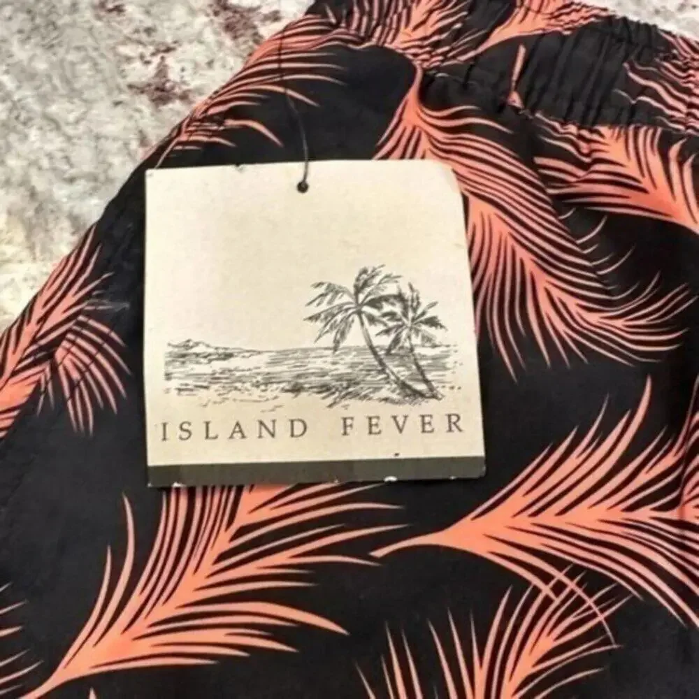 Island Fever Swim Trunks - Size Large NWT